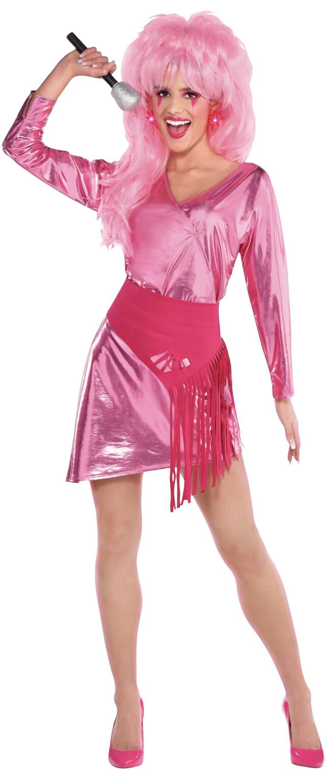 Adult Jem and the Holograms Costume Accessory Kit Front_Flat