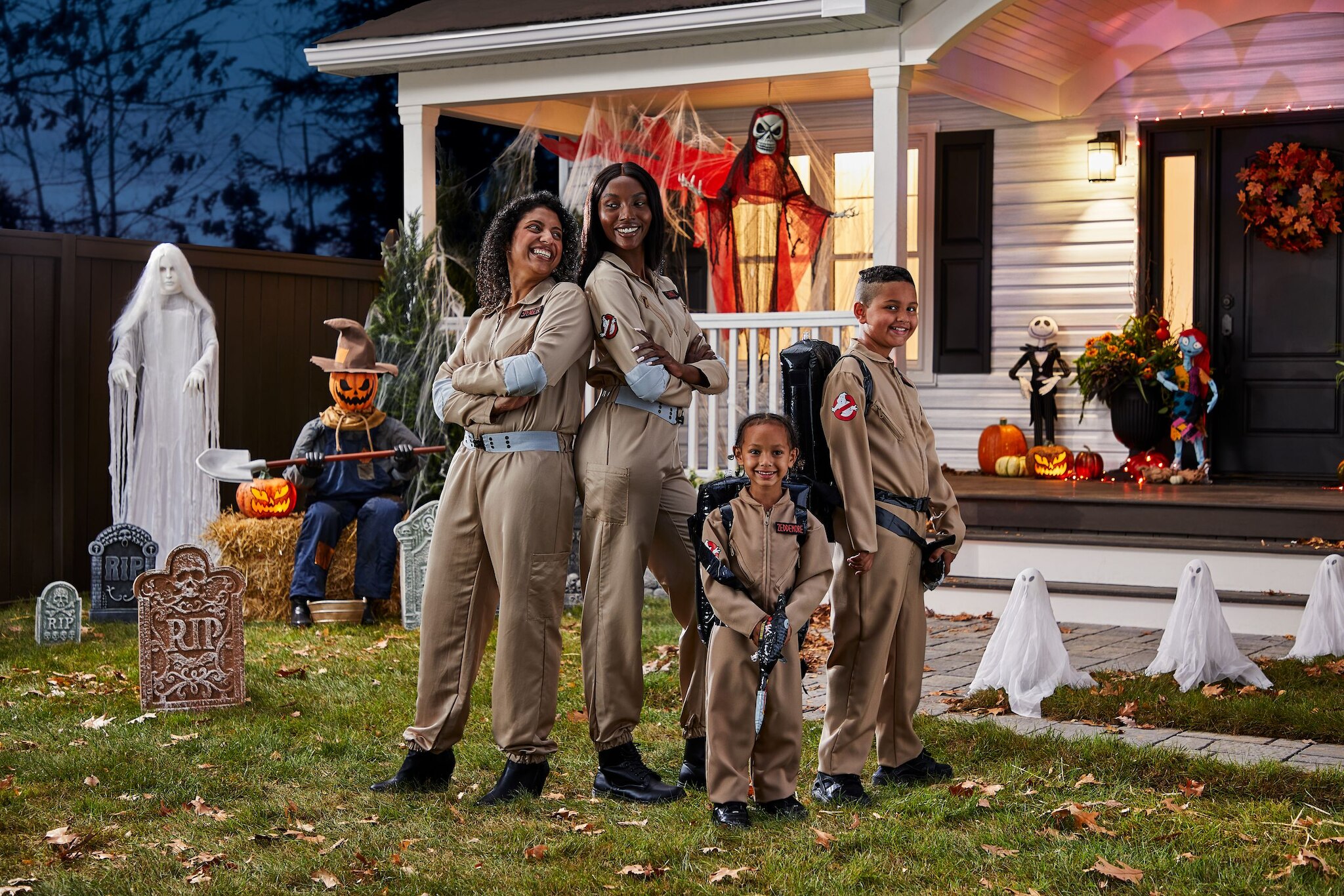 Kids' Ghostbusters Tan Jumpsuit Costume, Assorted Sizes Party City