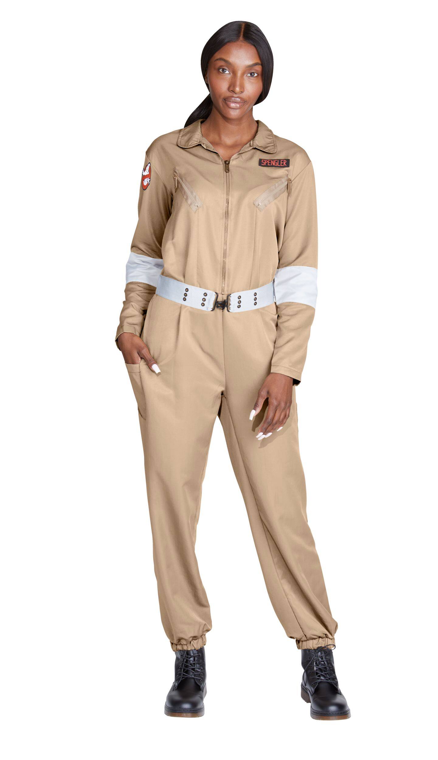 Costume classique de Ghostbusters, adulte Front_Flat