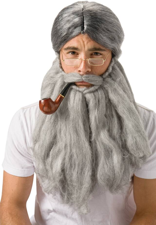 Gentleman's Ball Pipe Plastic Pipe Accessory Party Prop Front_Angled_Left