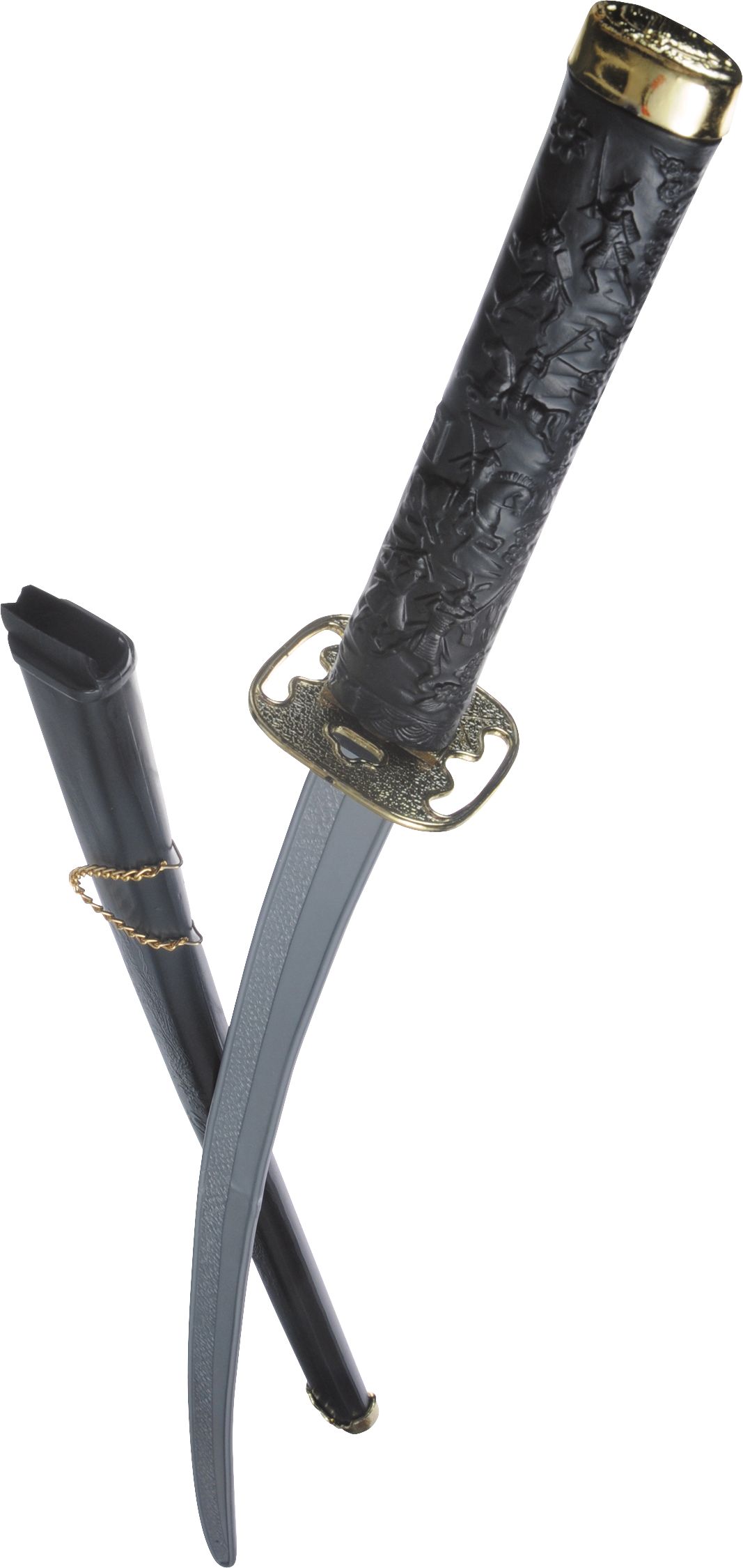 Ninja Sword Halloween Costume Accessories Overhead_Plunge