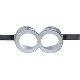 Despicable Me Minions Goggles Eyeglasses, Silver, One Size, Wearable Costume Accessory for Halloween Front_Flat