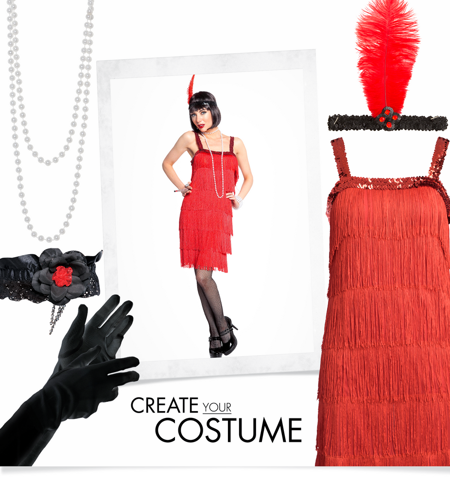 Flapper costume deals party city