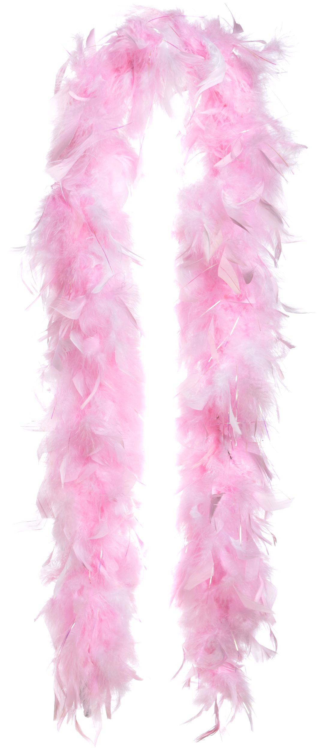Princess Party Boa, Pink, 54-in Front_Flat