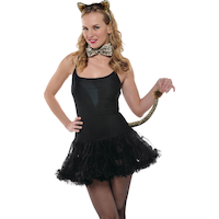 Leopard Tail Costume Accessory, Adult Front_Flat