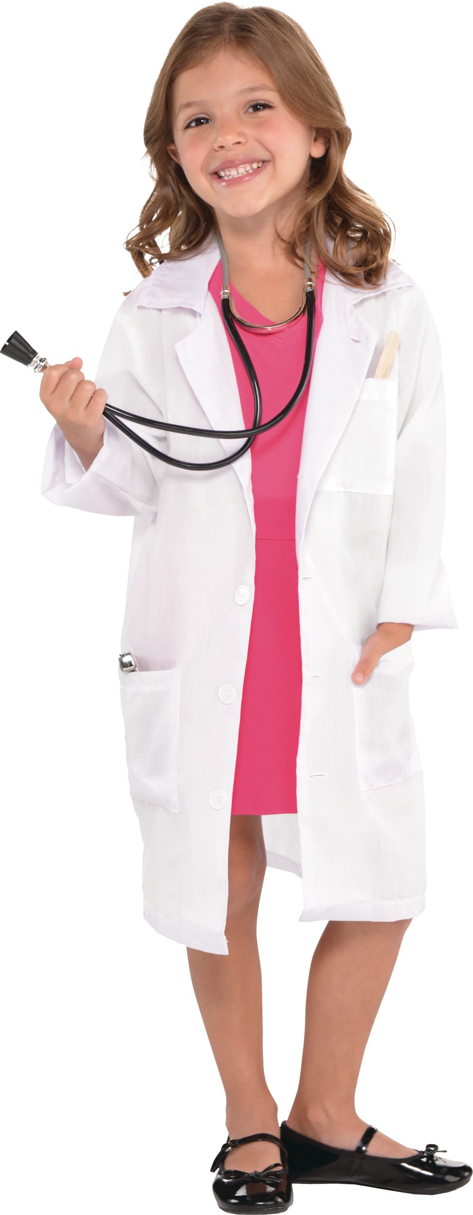 Kids' Doctor Lab Coat, One Size Front_Flat