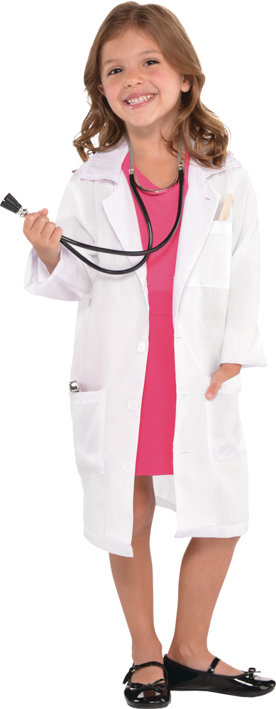 Kids' Doctor Lab Coat, One Size | Party City