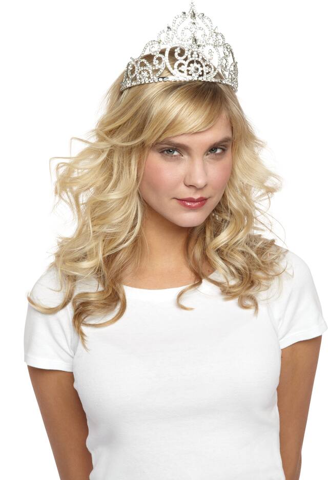 Deluxe Princess Halloween Costume Tiara Front_Angled_Right
