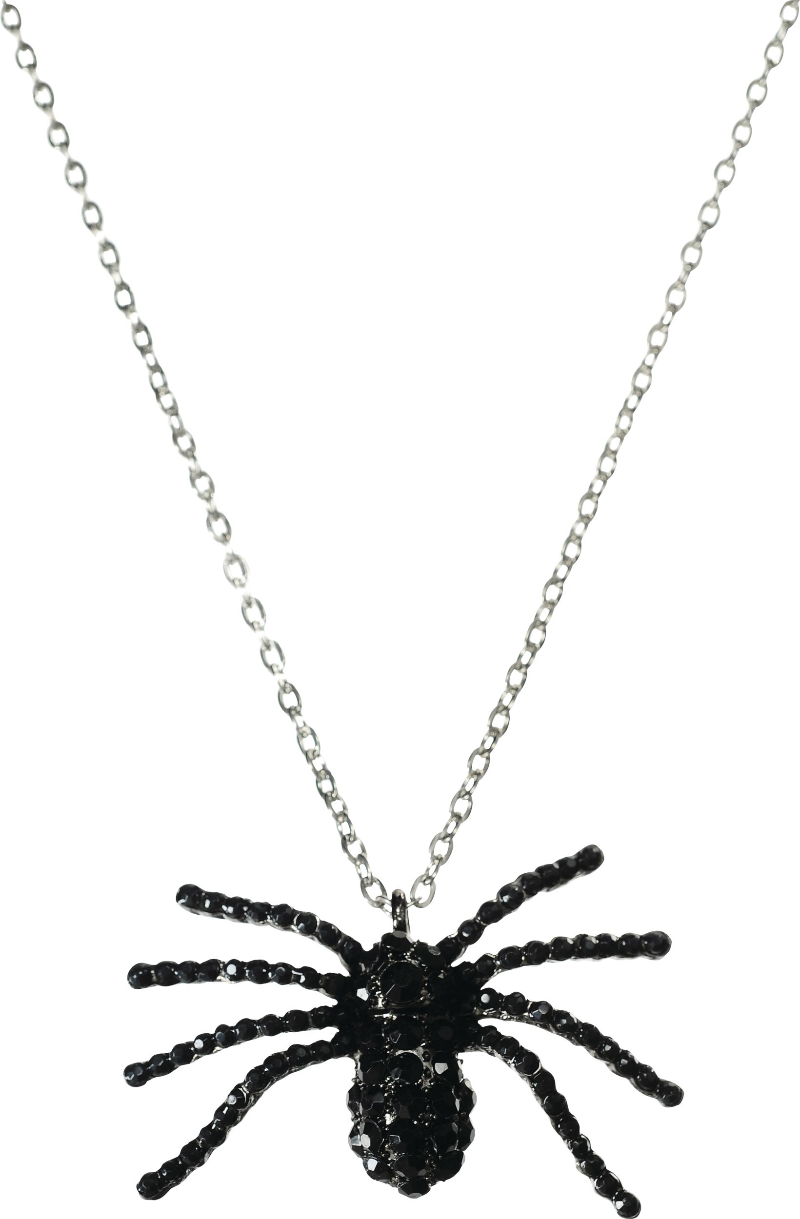 Black Widow Necklace CloseUp