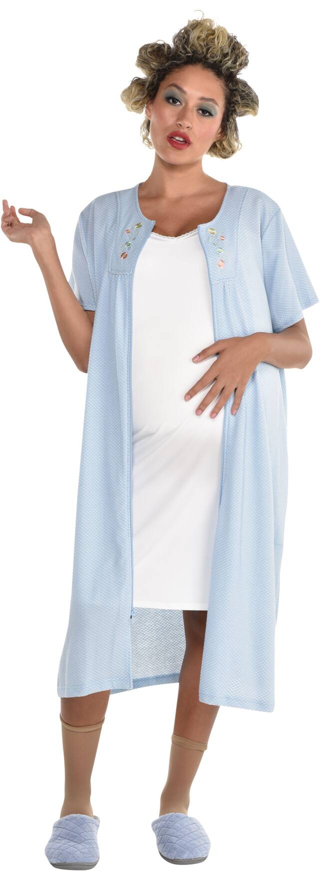 Oversized Beer Belly, Biege, One Size, Wearable Costume Accessory for Halloween Front_Flat