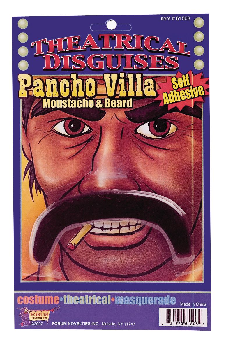 Pancho Villa Moustache Front_Flat