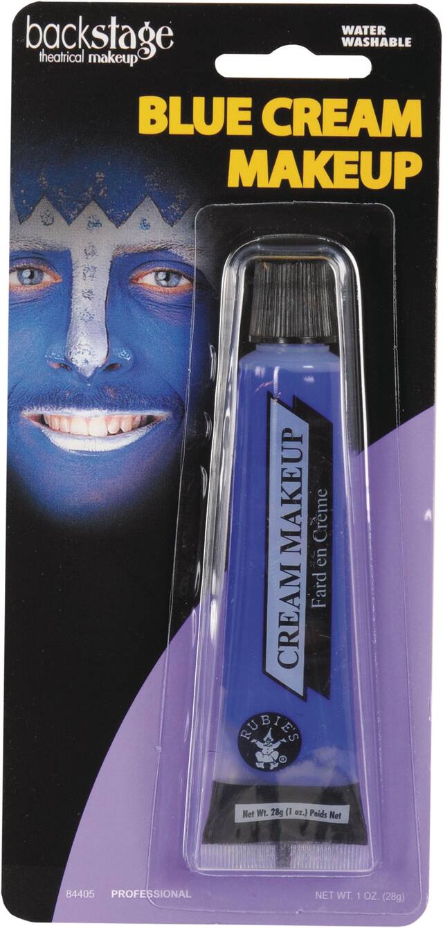 Theatrical Grade Cream Face Makeup, Assorted Colours, 0.7oz, Costume