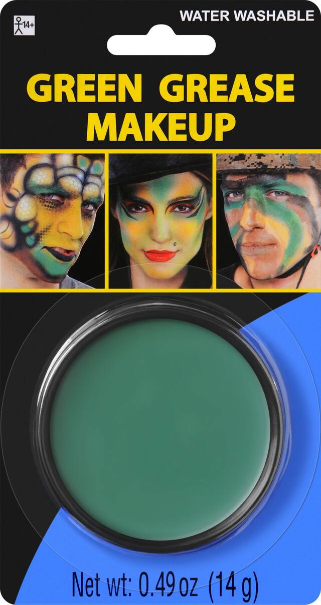 Grease Face Makeup, Assorted Colours, 0.5-oz, Costume Accessory for Halloween Front_Flat