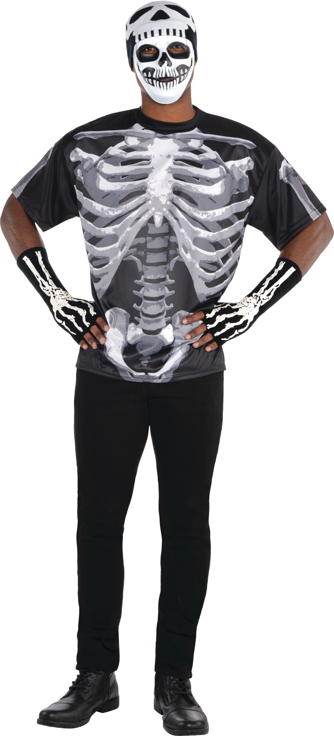 amscan Muscle Shirt Halloween Costume for Men, One Size, Padded Long Sleeve  Caucasian Top