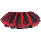 Adult Petticoat Tutu Tulle Skirt, Red, One Size, Wearable Costume