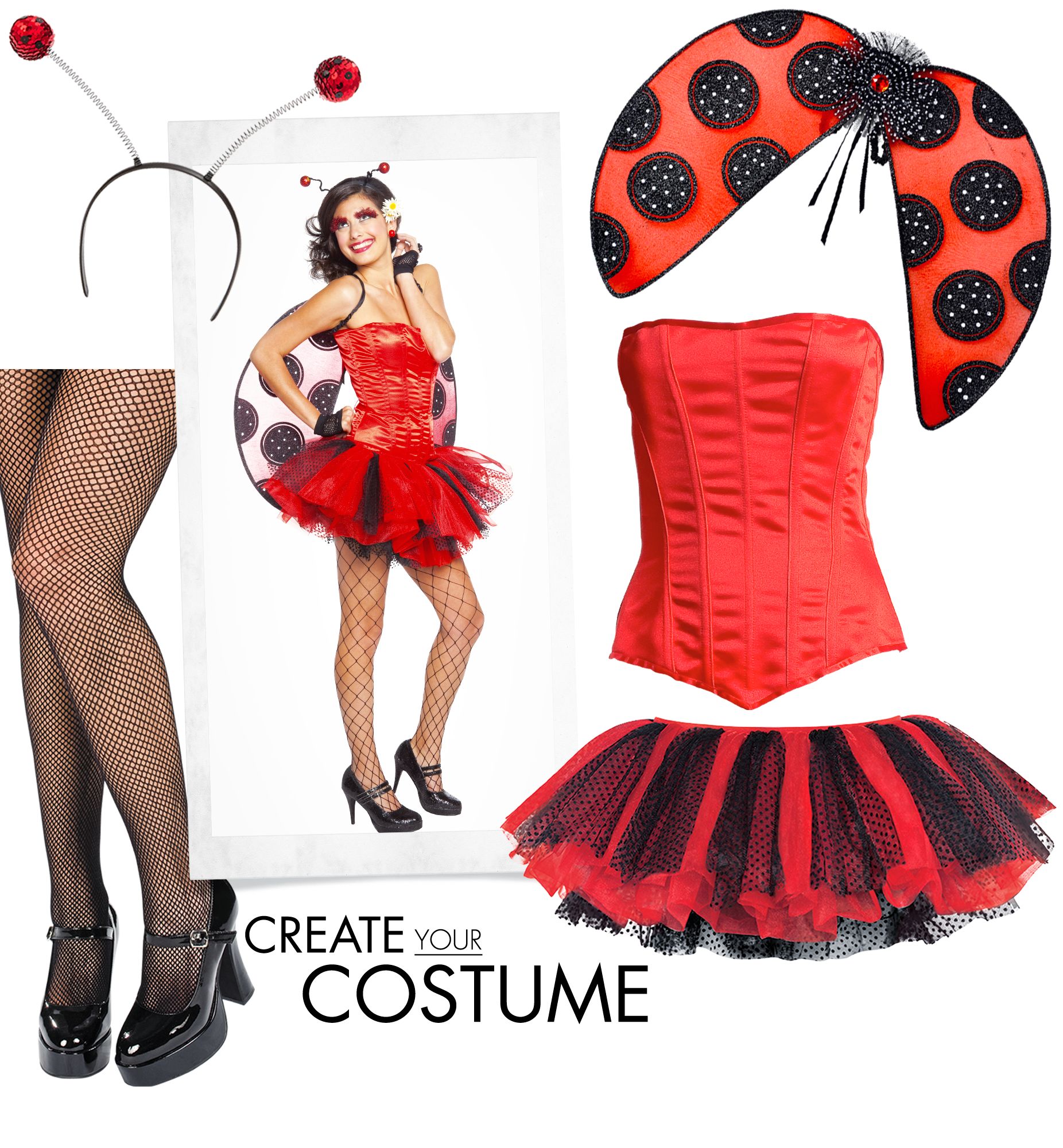 Jupon tutu en tulle pour adulte, rouge/noir, taille universelle, accessoire de costume à porter pour l'Halloween Composite_or_Mixed