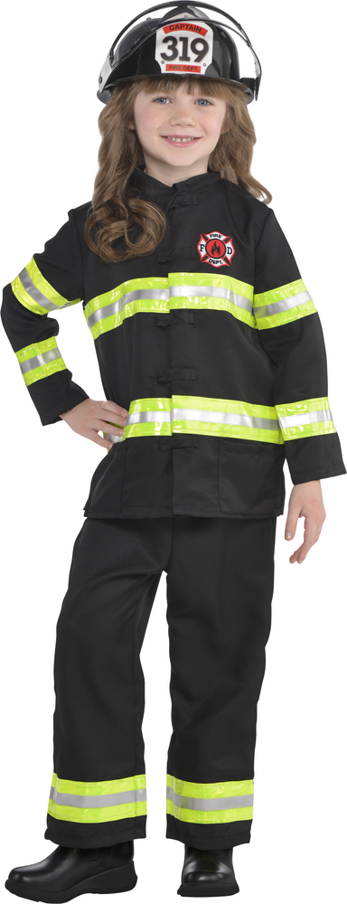 Costume de capitaine des pompiers, tout-petits et enfants, tenue