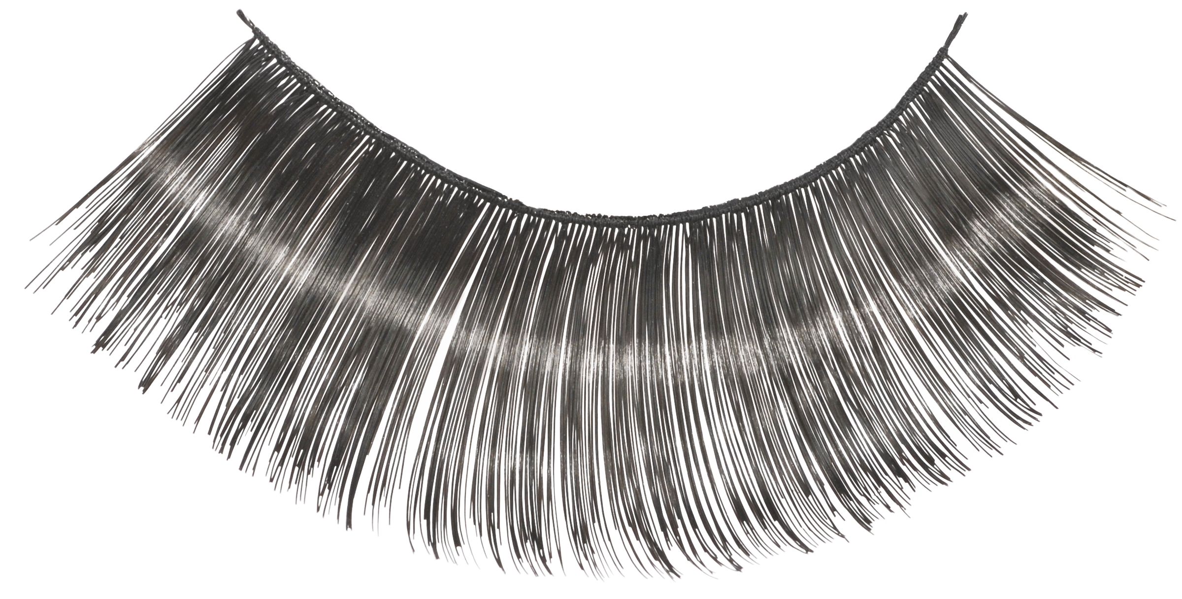 Voluminous Fake False Eyelashes, Black, One Size, Wearable Costume Accessory for Halloween Front_Flat