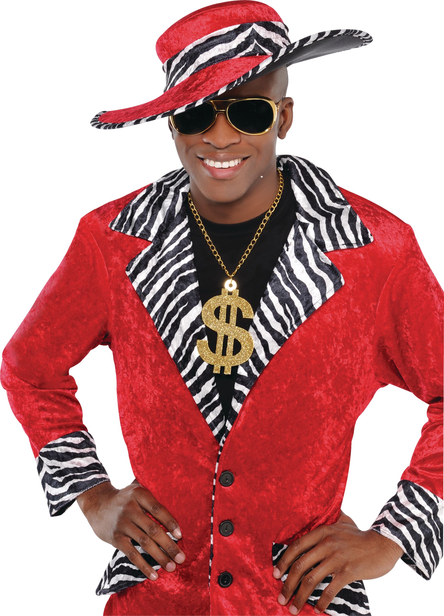 Big Daddy Dollar Sign Necklace Front_Flat