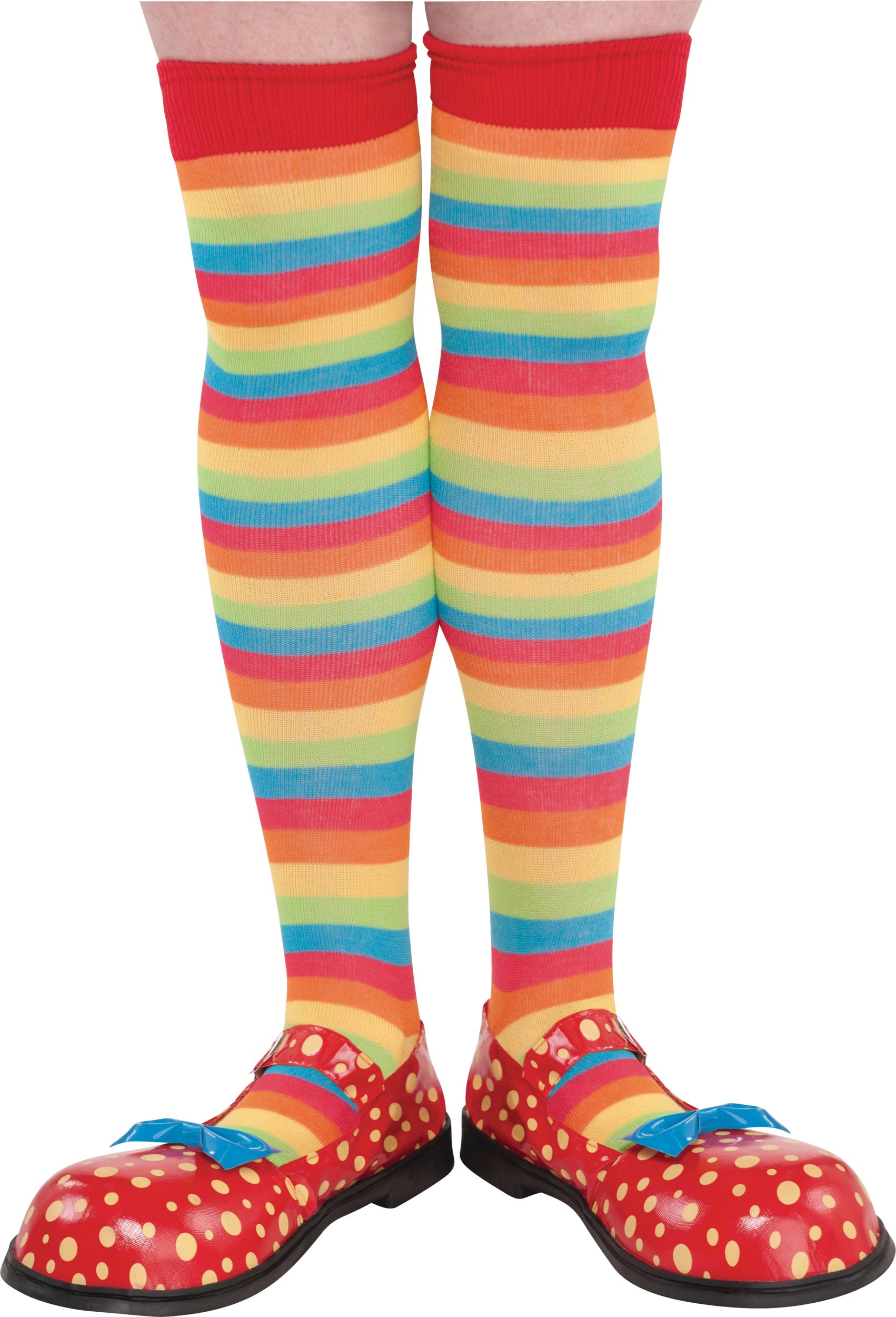 Adult Polka Dot Clown Shoes Composite_or_Mixed