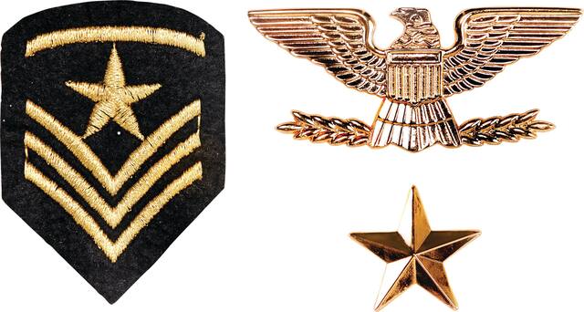 Accessoires de costume d’Halloween, militaire Front_Flat