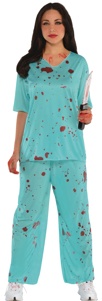 Pack déguisement zombie homme avec faux sang et maquillage Halloween Pack déguisement zombie homme avec faux sang et maquillage Halloween