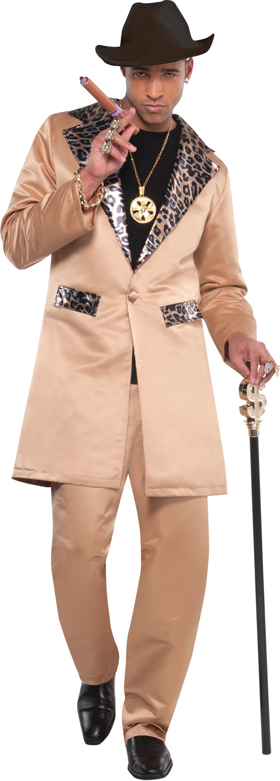 Old School Gold Jacket Front_Flat