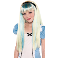 Perruque de Alice pour préadolescentes Front_Angled_Left