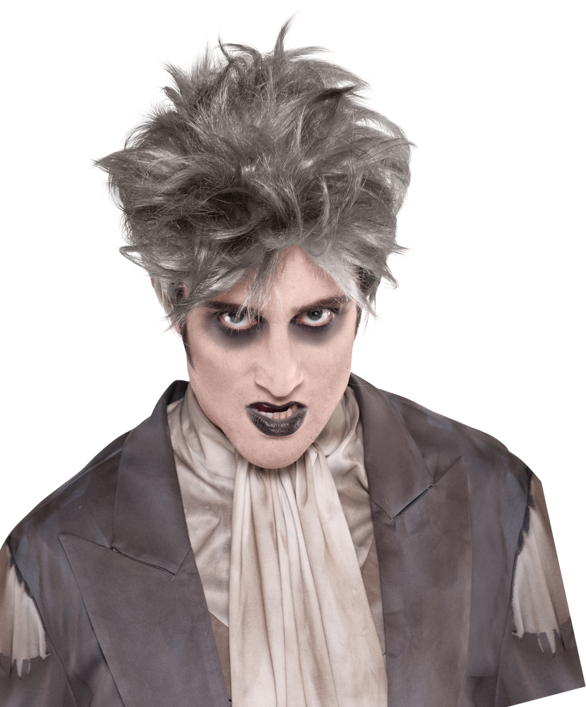 Grey zombie on sale wig