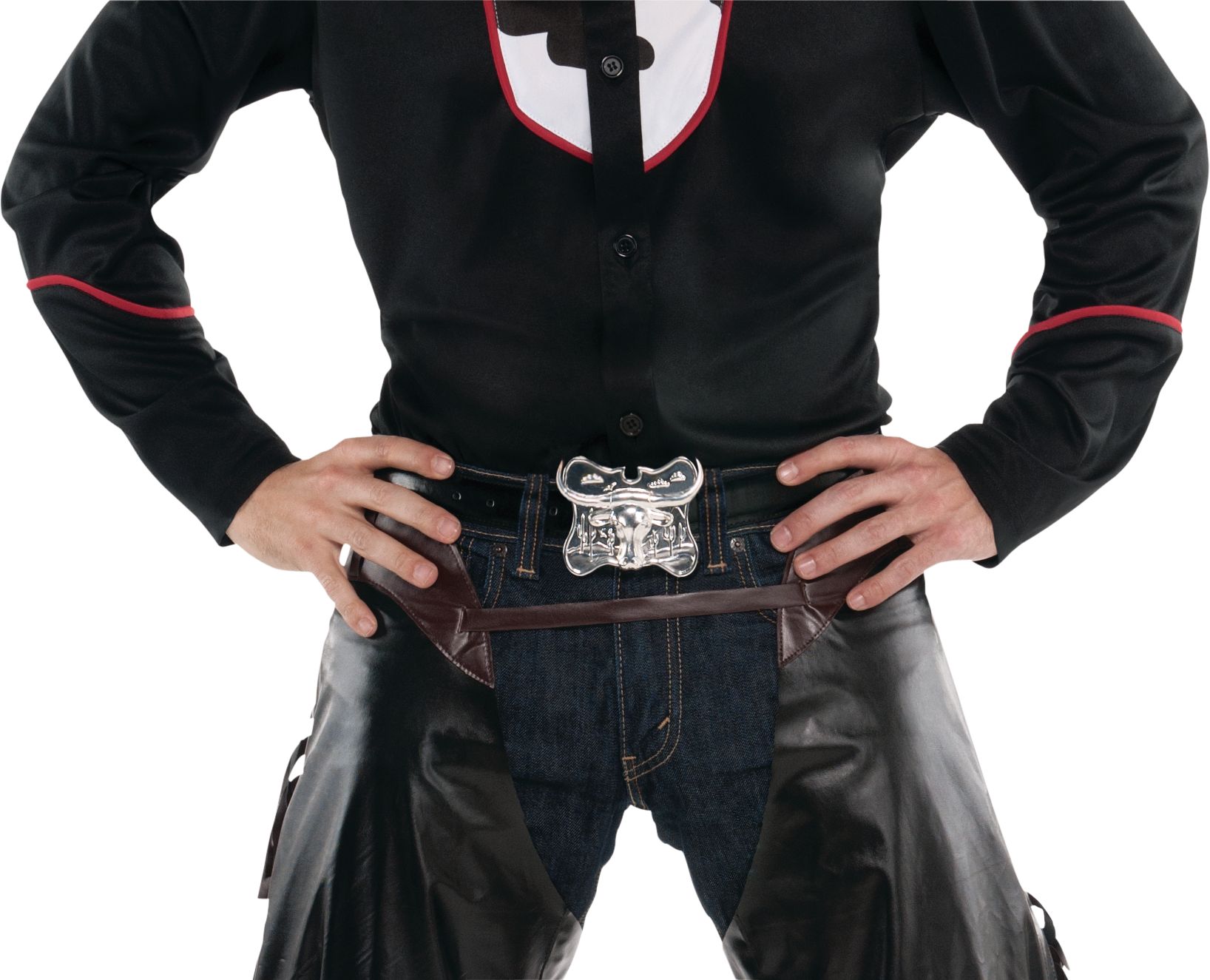 Cowboy Belt Buckle Front_Flat