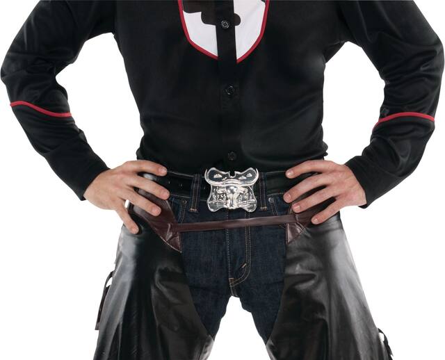 Cowboy Belt Buckle Front_Flat