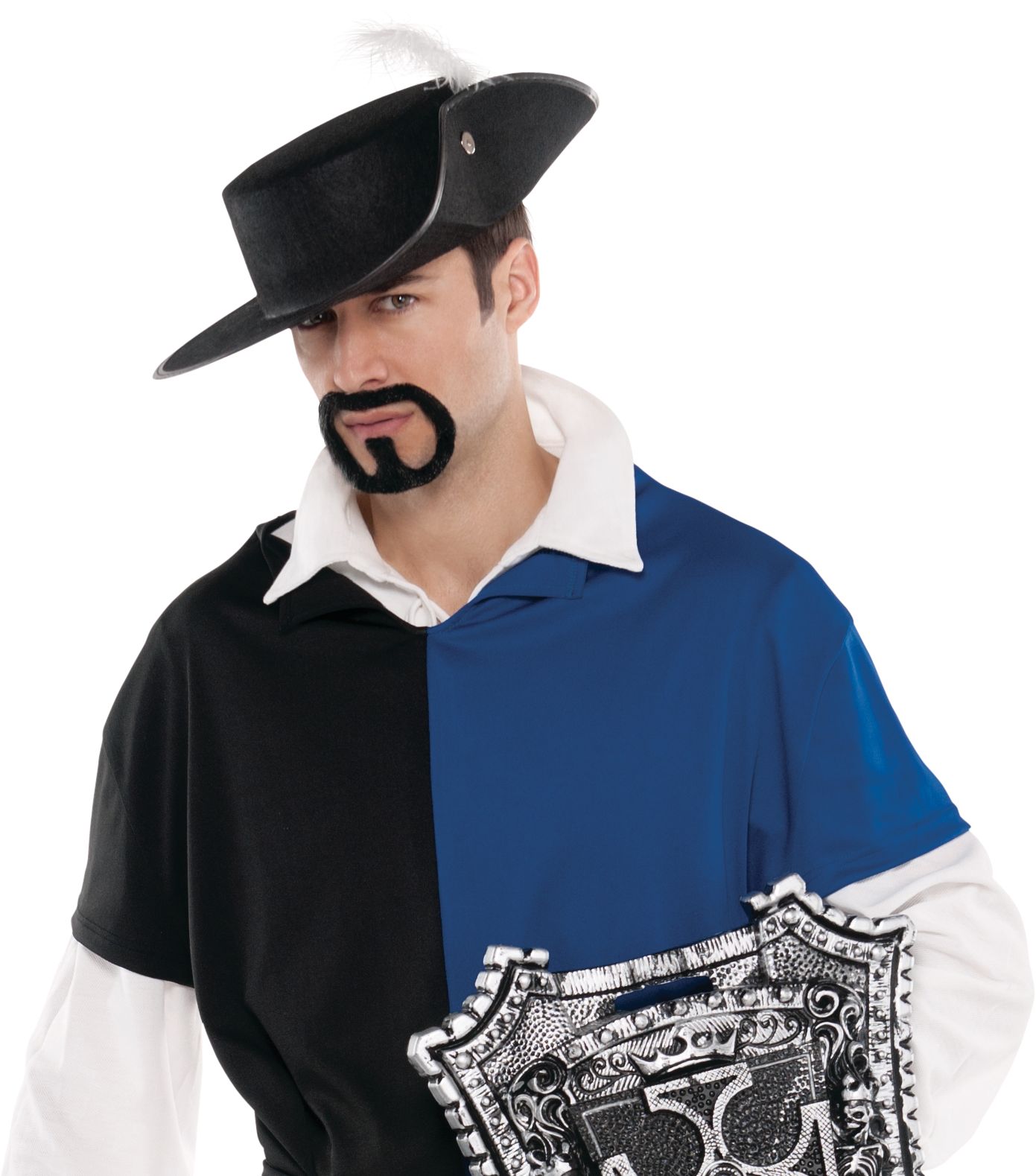 Musketeer Party Hat Front_Angled_Left