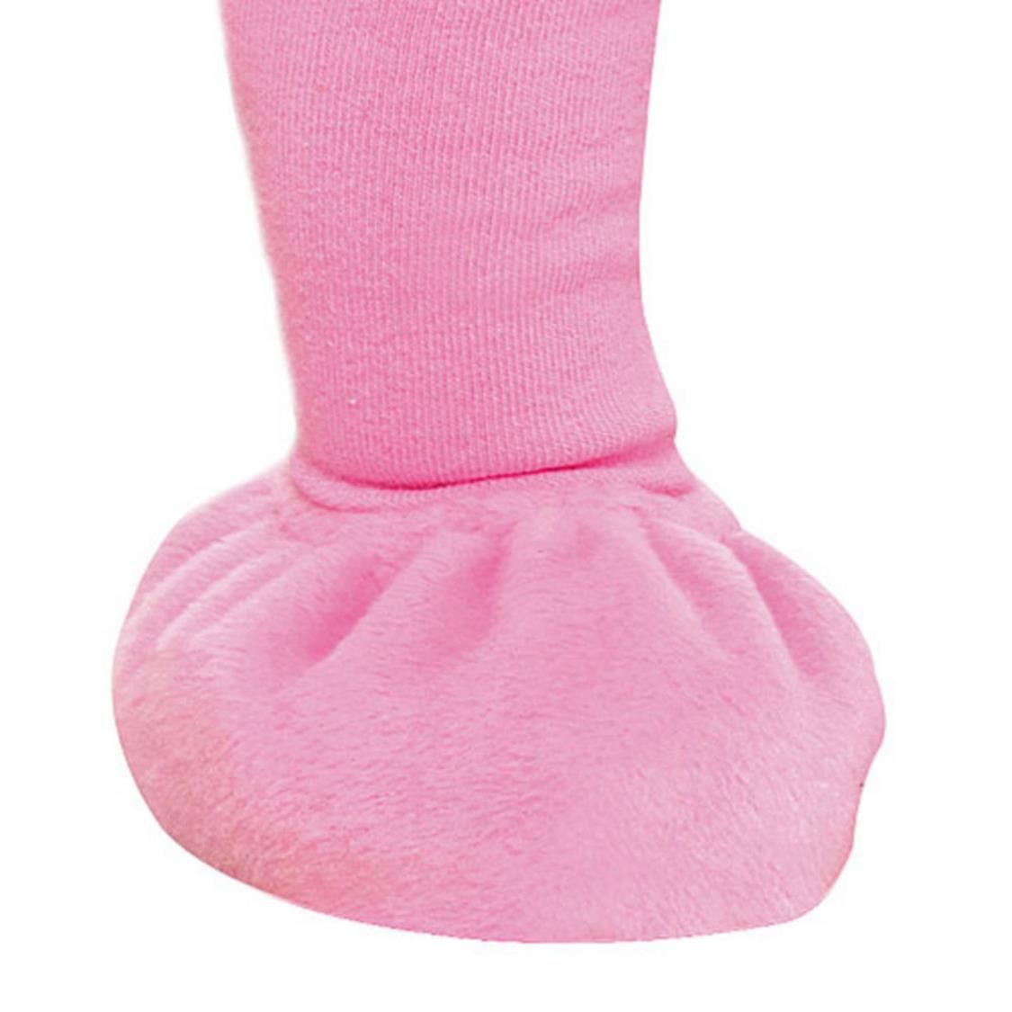 Costume d'agneau, bébés, robe blanc/rose avec capuchon et collants, tailles variées CloseUp