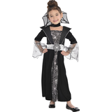 Costume d'Halloween, comtesse des ténèbres, enfants Front_Flat