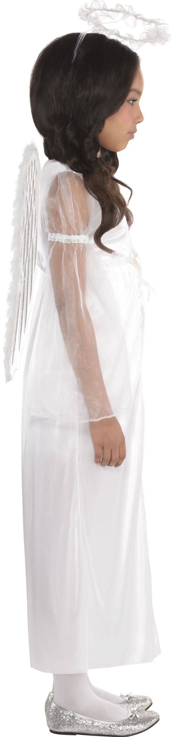 Kids' Angel White Dress with Halo Headband Halloween Costume, Assorted ...