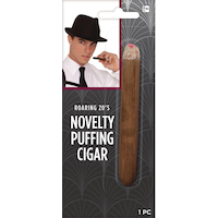 1920s Cigar, Brown, One Size, Wearable Costume Prop for Halloween