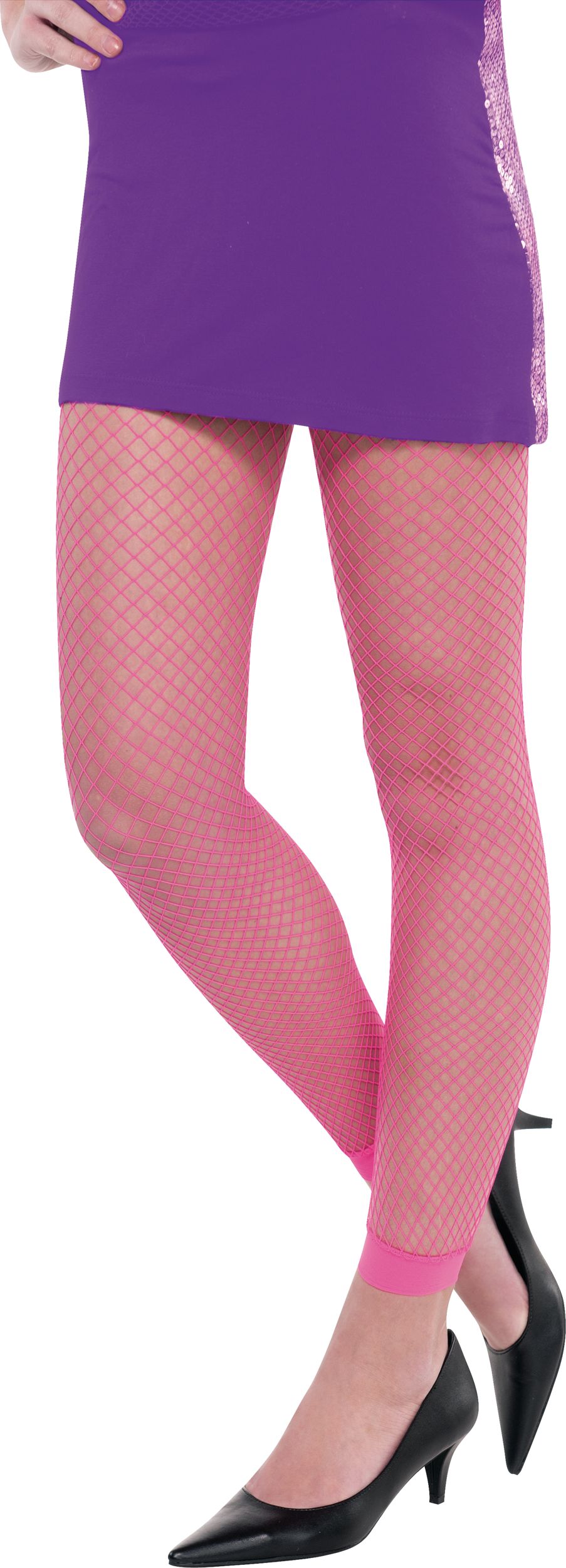 Neon Pink Tights - Costume Tights 