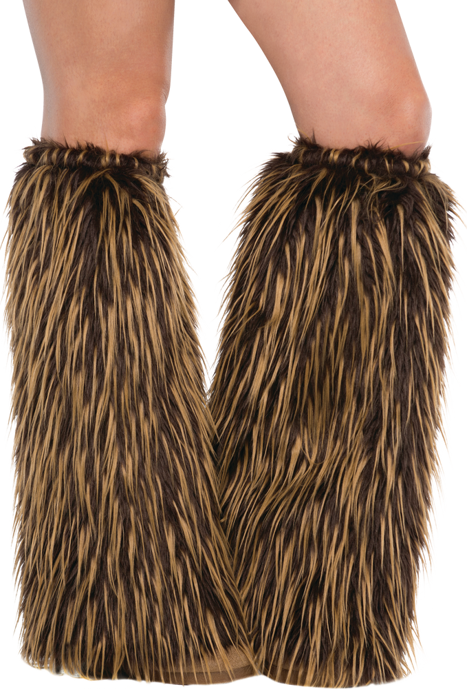 Adult Medieval Furry Leg Warmers