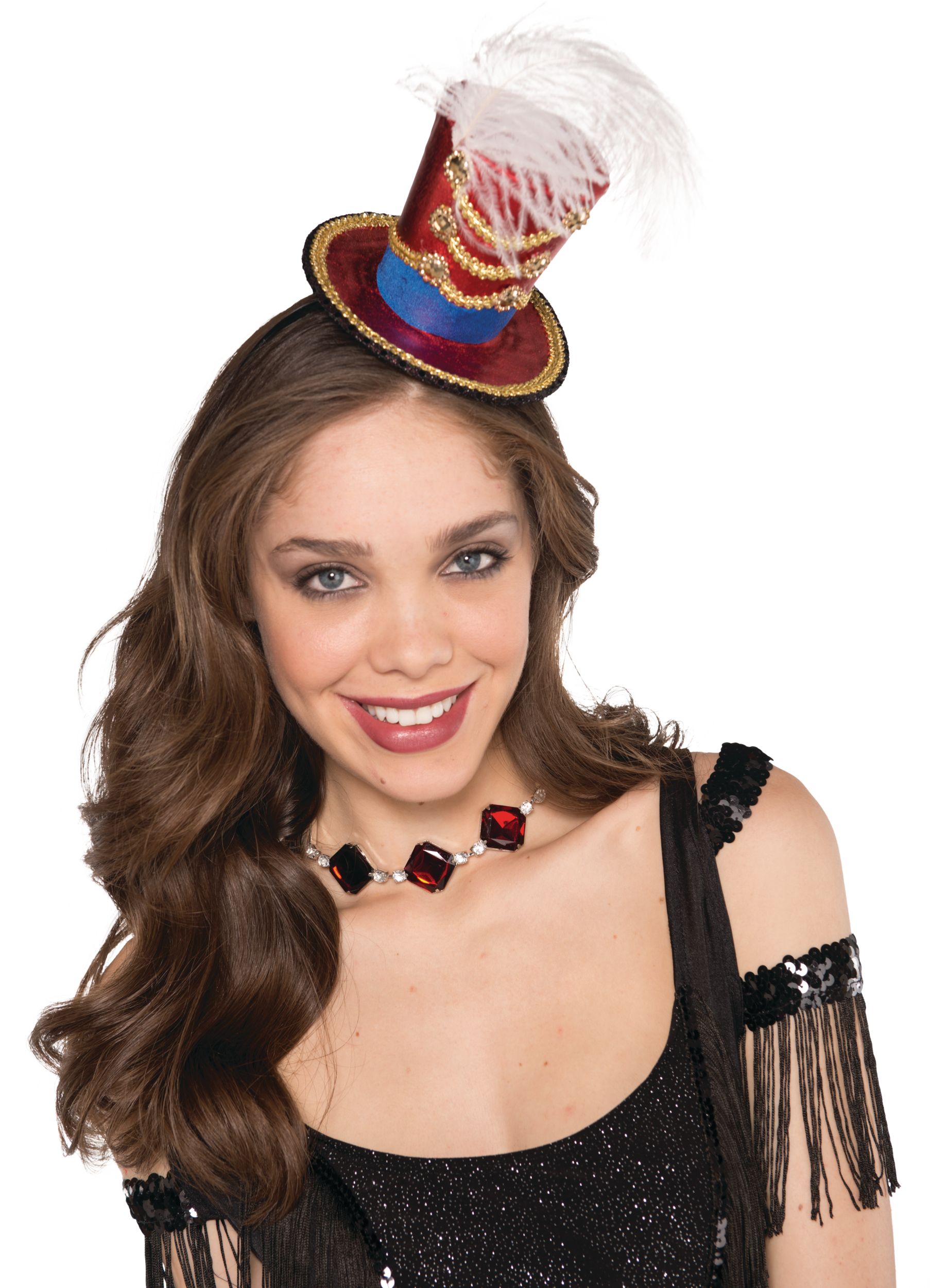 Mini Ringmaster Top Party Hat Front_Flat