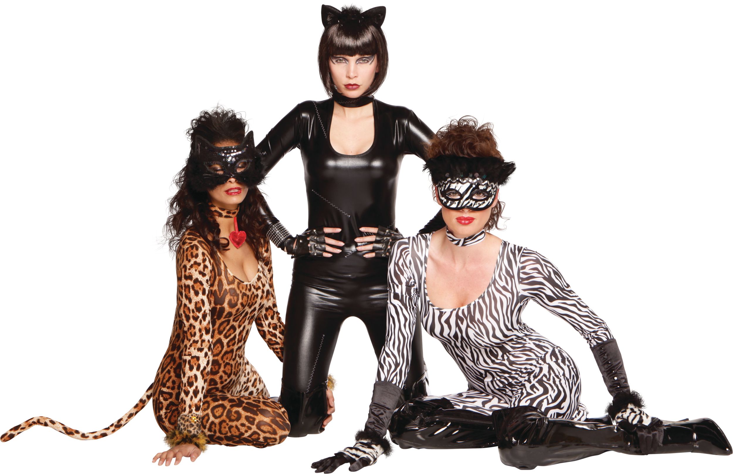 Leopard Catsuit Costume, Brown, Adult, One Size Composite_or_Mixed