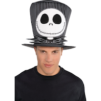 Jack Skellington Top Hat Front_Flat