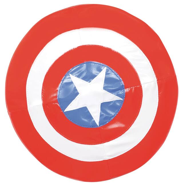 Soft Captain America Shield Front_Flat