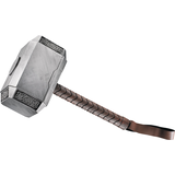 Disney Marvel Thor Mjolnir Hammer Weapon, Silver/Brown, 24-in, Wearable Costume Accessory for Halloween Side_Left