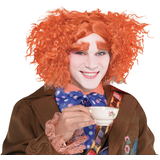 Perruque et de sourcils du Chapelier fou, Disney Alice au pays des Merveilles, orange, taille unique, accessoire de costume à porter pour l'Halloween