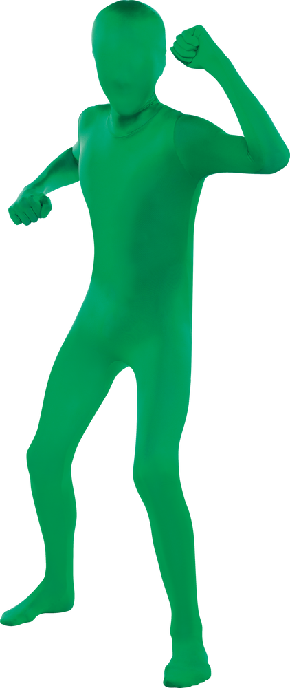 Kids' Green Morphsuit Halloween Costume, Assorted Sizes