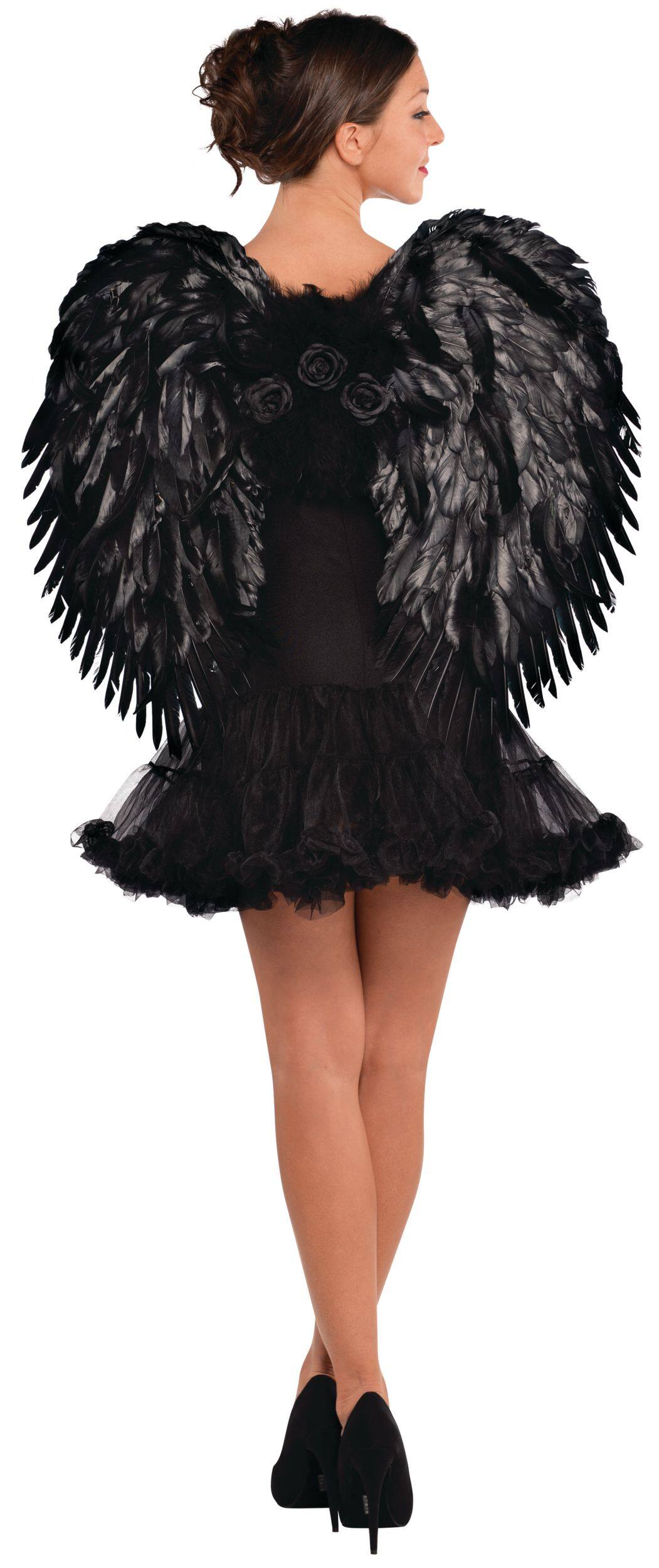 White Feather Angel Wings Costume Accessory main image 1
