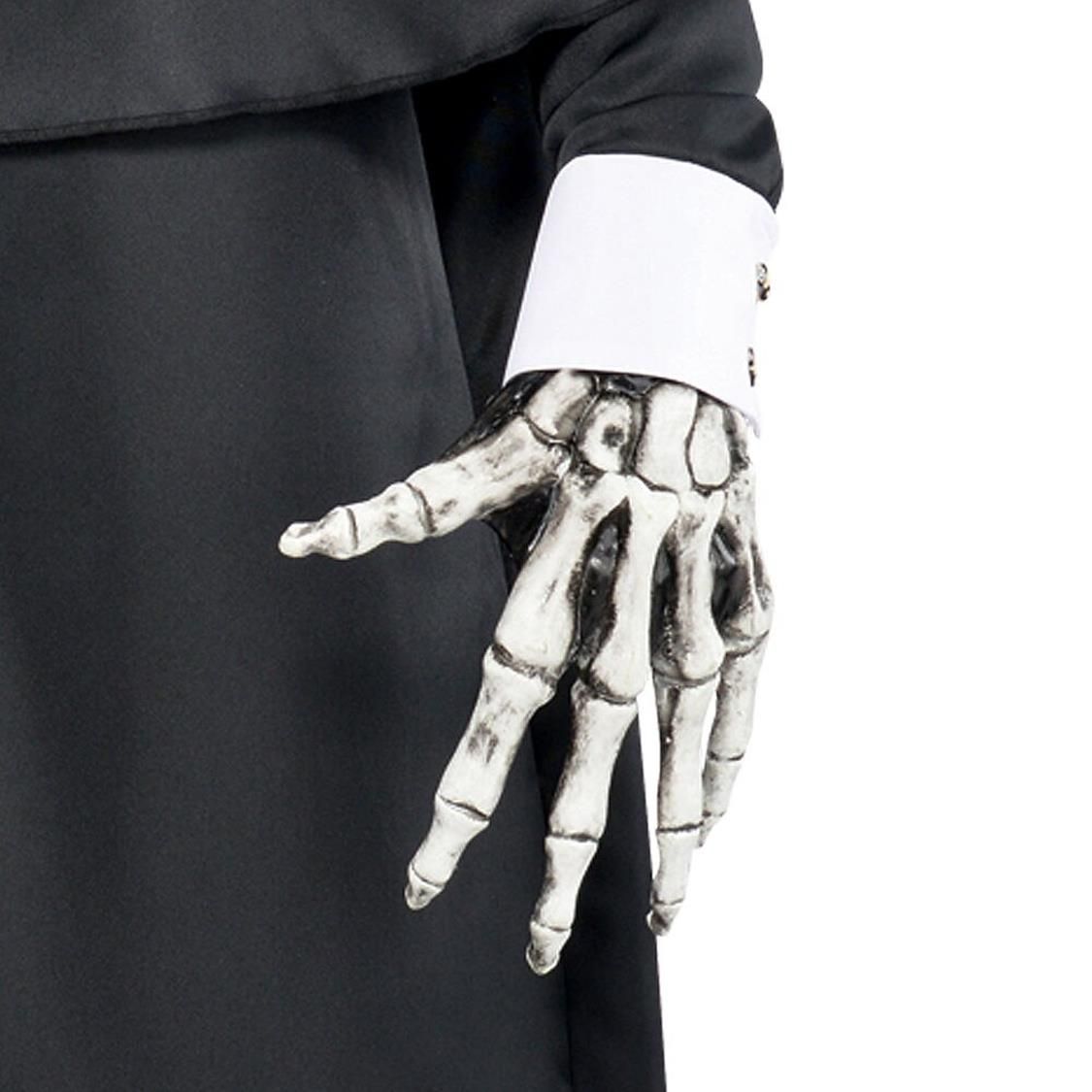 Costume La Mort sur son 31 pour hommes, noir, chapeau/masque/cape, choix de tailles CloseUp