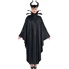 Women's Gothic Skeleton Queen Black/White Jumpsuit with Crown Halloween  Costume, Assorted Sizes