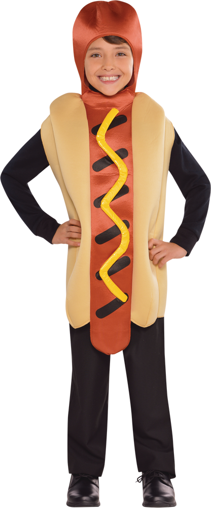 kids-hot-dog-brown-jumpsuit-with-hood-halloween-costume-one-size