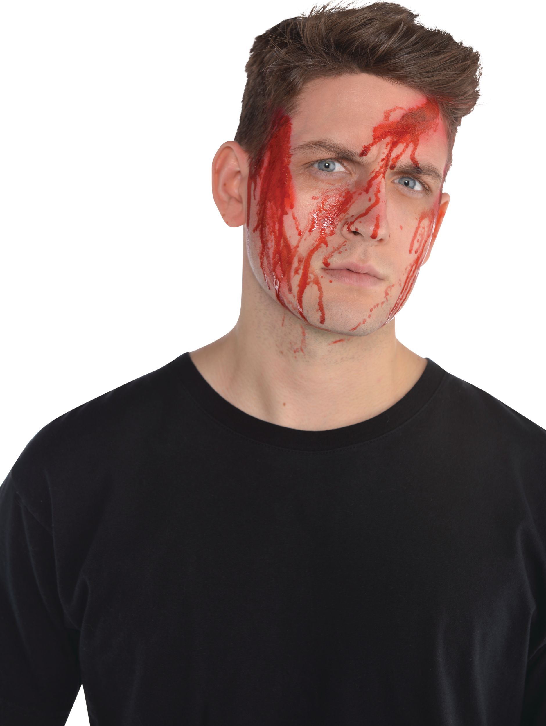 Fake Blood Spray, Red, 2-oz, Wearable Costume Accessory for Halloween Front_Angled_Right